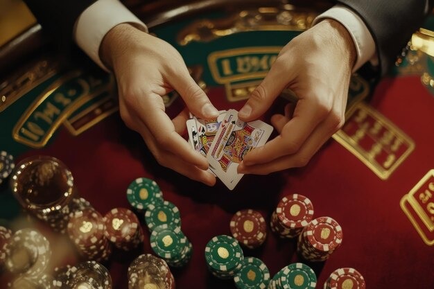 Live-dealer blackjack table on protogel toto Playtech with multi-camera feed
